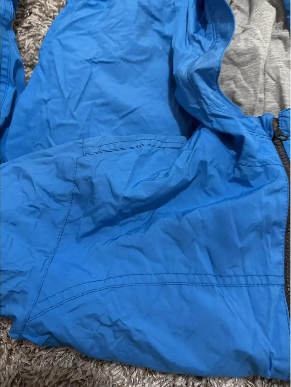Gap Kids XXL Blue Hooded Jacket with Zipper Pockets